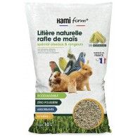 HAMIFORM - Litière Naturelle Rafle de Maïs 10l