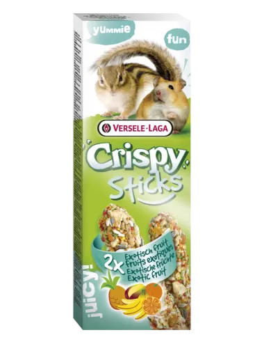 VERSELE LAGA - Crispy Mega Sticks Hamster - Ecureuil, Fruits exotiques