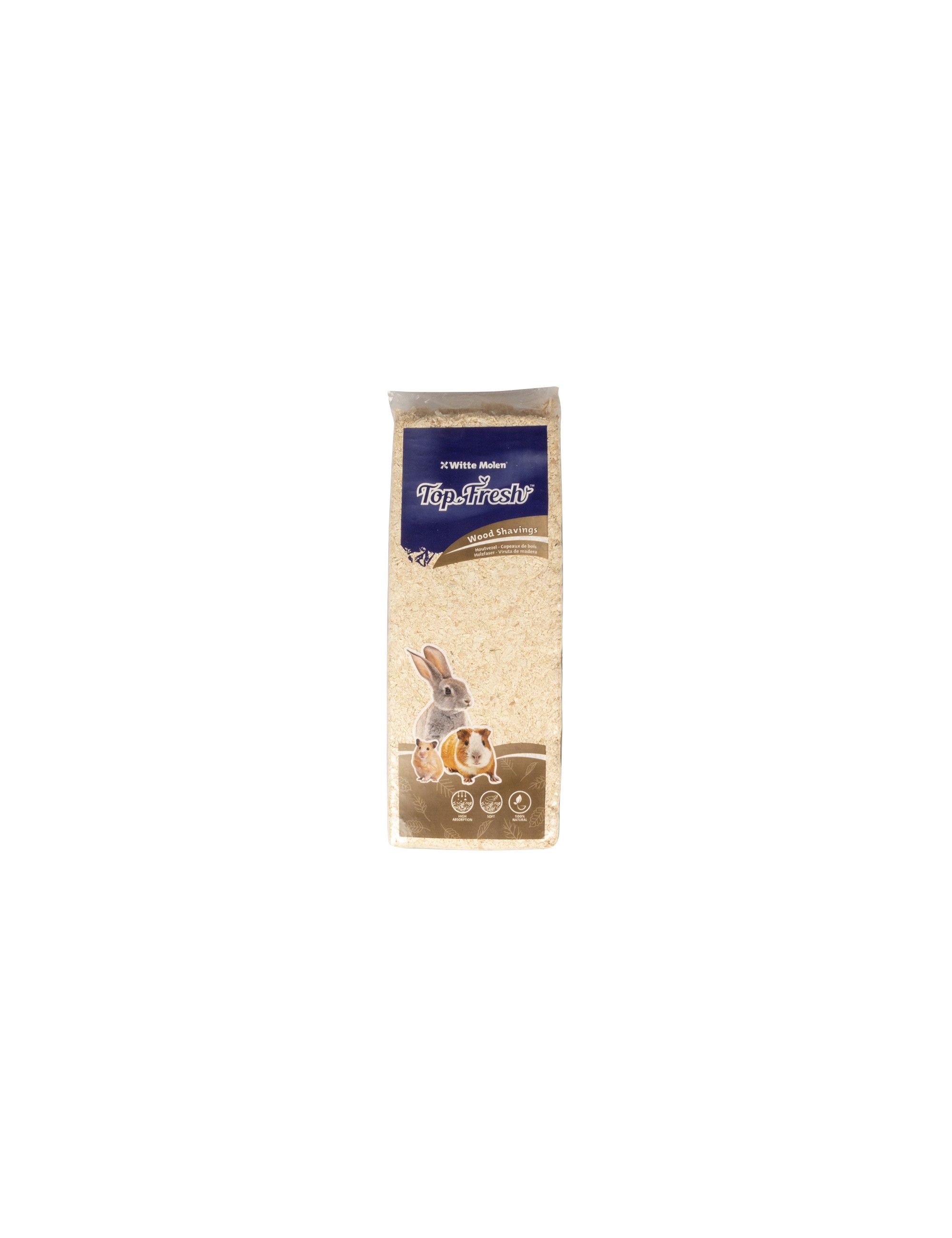 WITTE MOLEN - Top Fresh - Astillas de madera 1kg