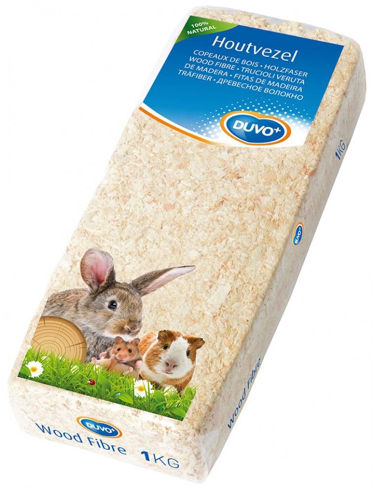 DUVO+ - Litière Copeaux de Bois - 1kg