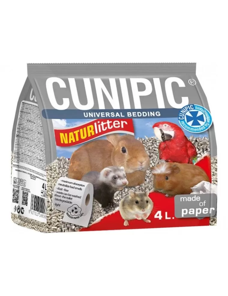 CUNIPIC - Naturlitter Paper 4l
