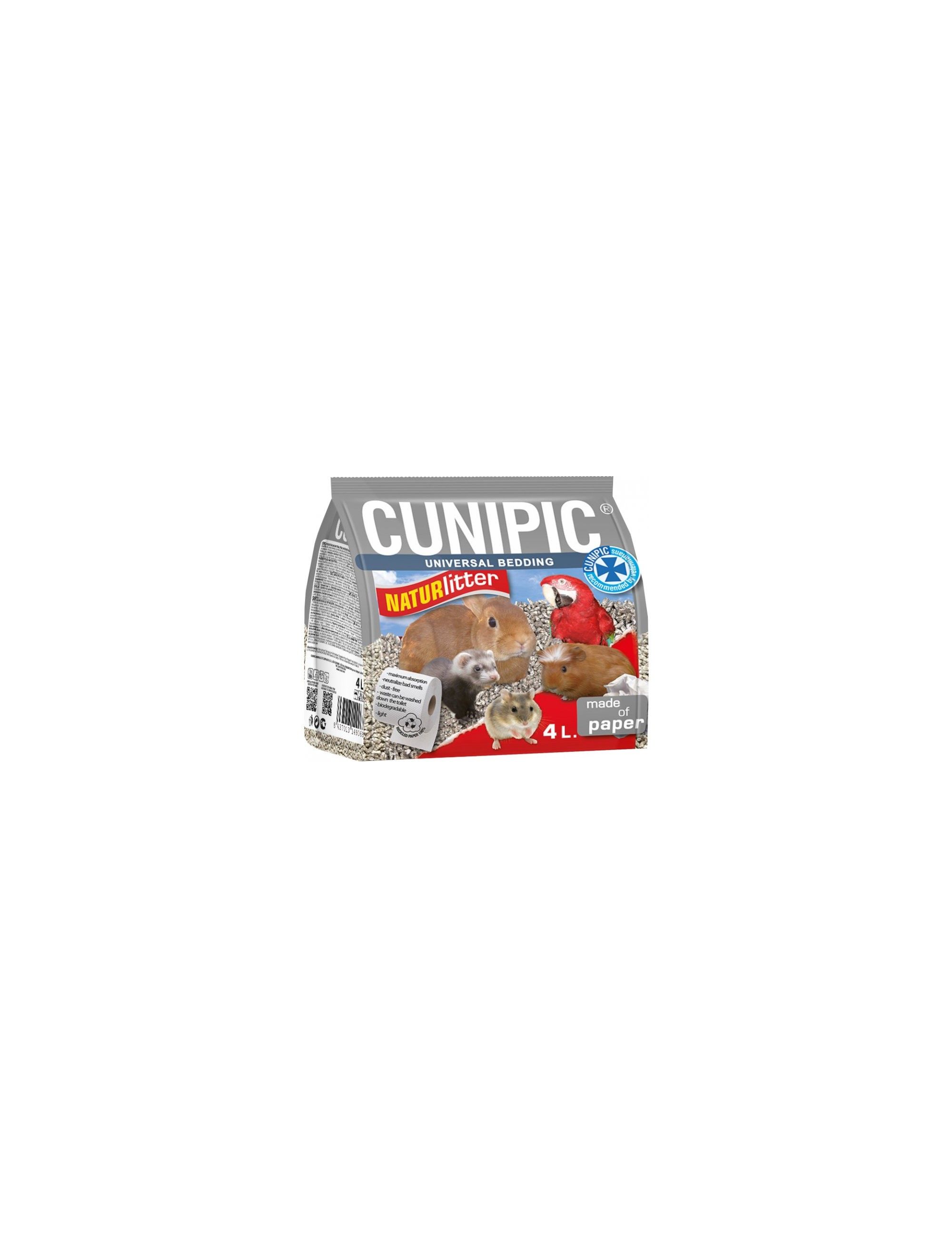 CUNIPIC - Naturlitter Papier 4l