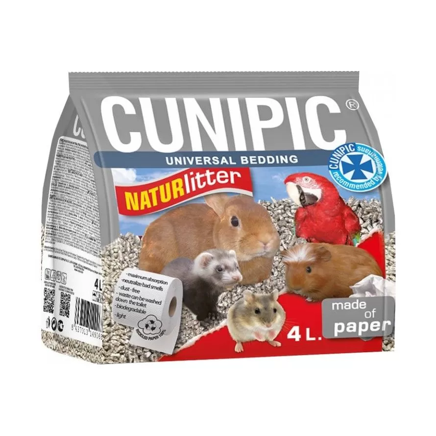 CUNIPIC - Naturlitter Papier 4l CUNIPIC - Naturlitter Papier 4l