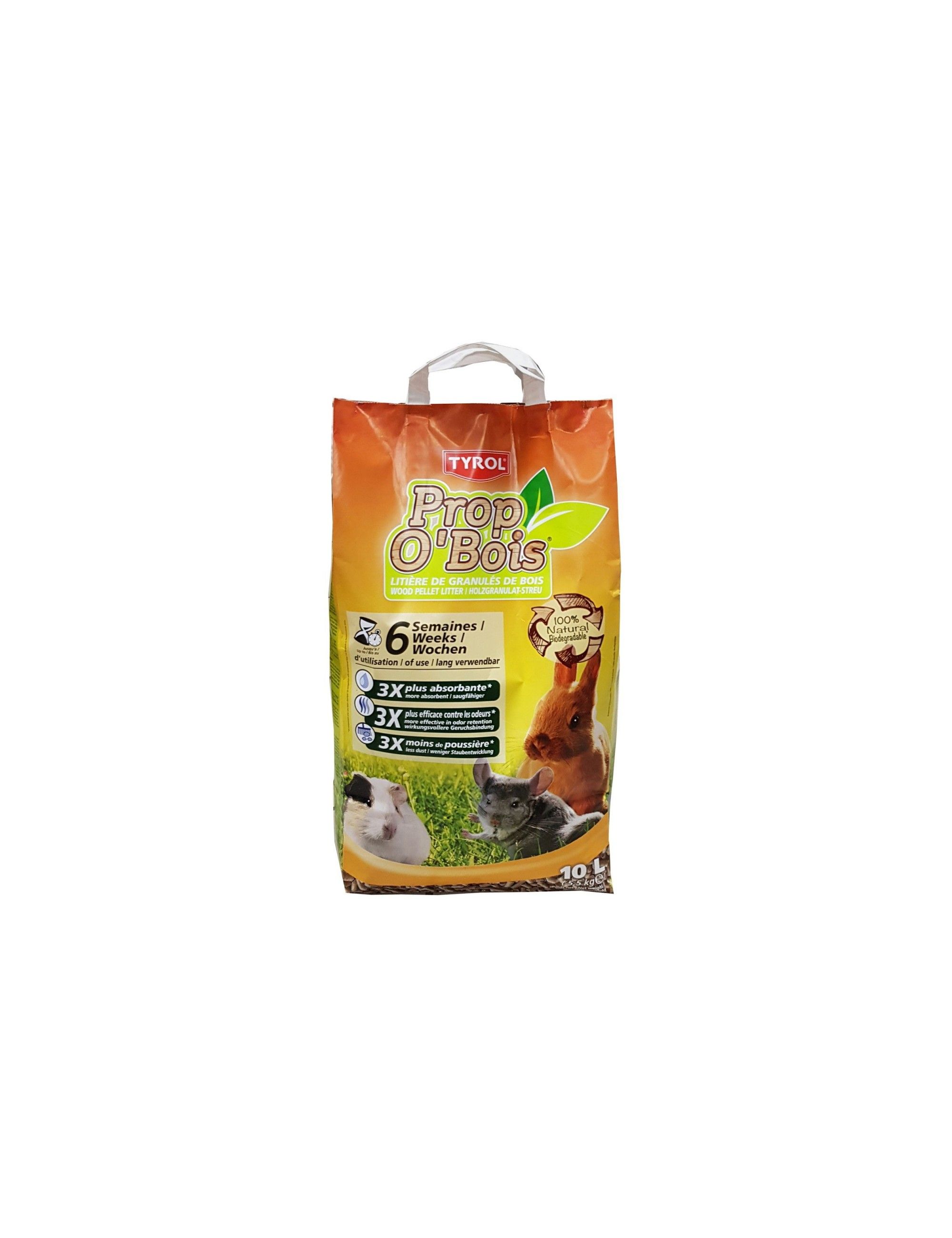 TYROL - Prop'o Litter Litter - Wood Pellet