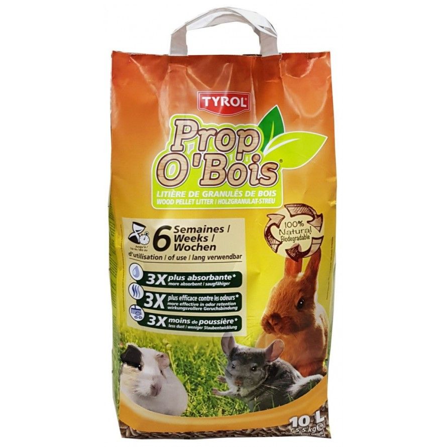 TYROL - Prop'o Litter Litter - Wood Pellet