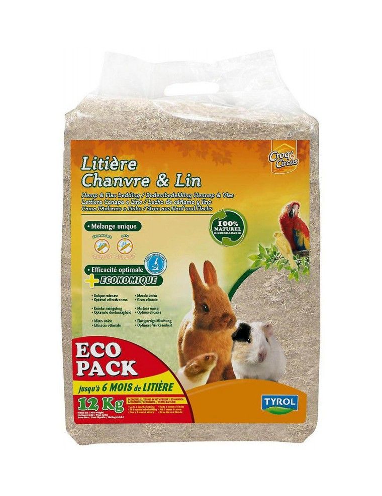 TYROL - Litière de Chanvre et Lin