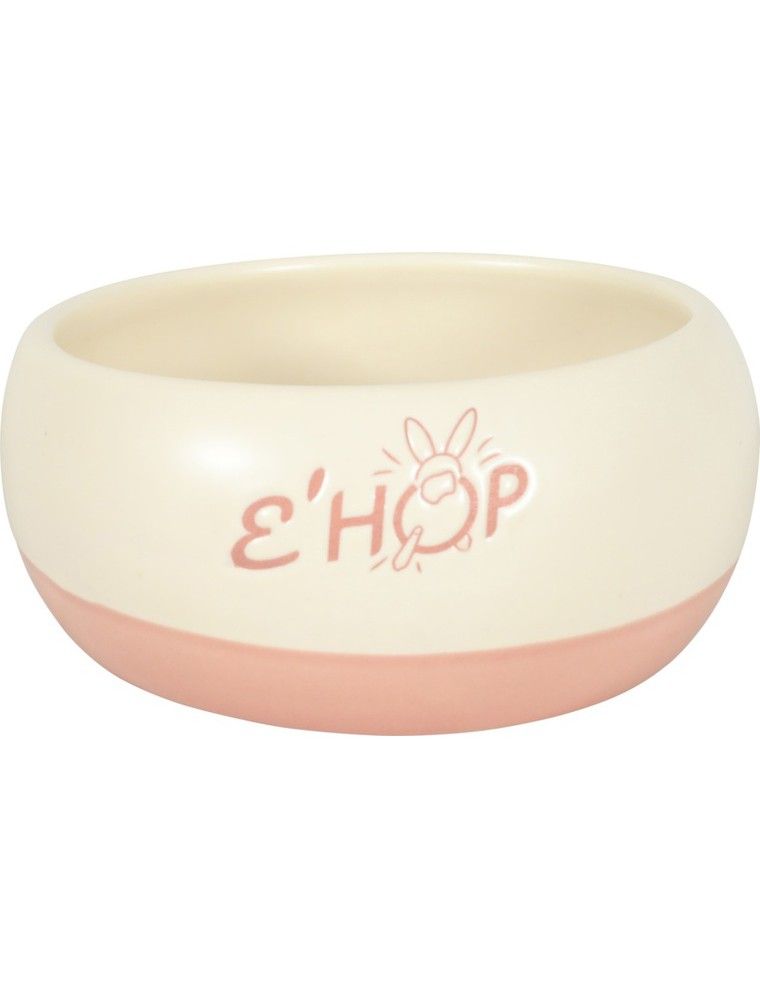 ZOLUX - Ecuelle Céramique Ehop - Rose - 300ml