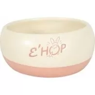 ZOLUX - Tigela de Cerâmica Ehop - Rosa - 300ml