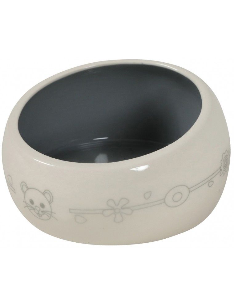 ZOLUX - Anti-splash Ceramic Bowl - Beige - 200ml