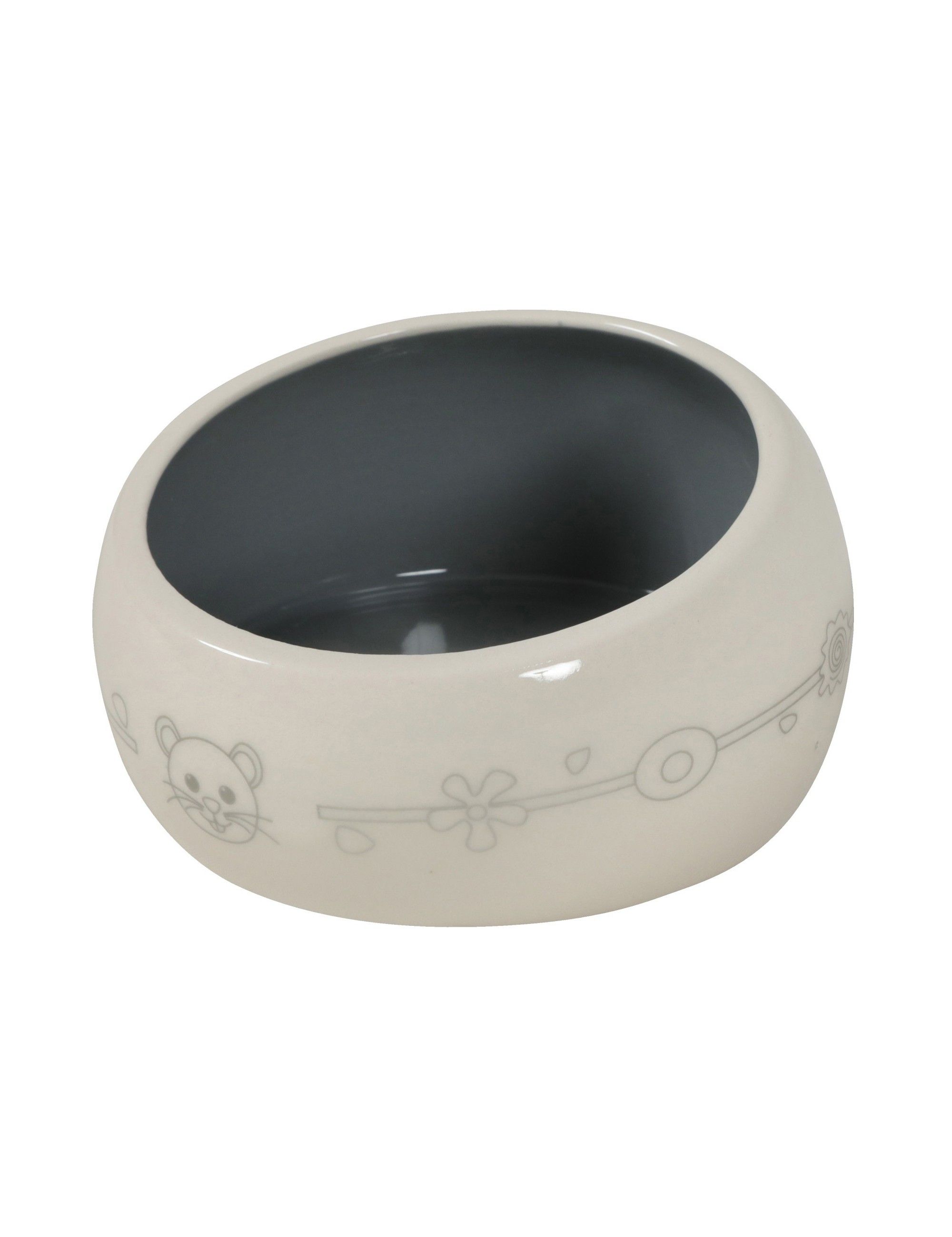 ZOLUX - Anti-splash Ceramic Bowl - Beige - 200ml