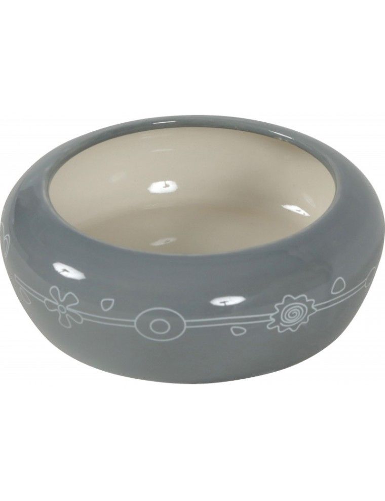 ZOLUX - Anti-Rejection Ceramic Bowl - Gray - 300ml
