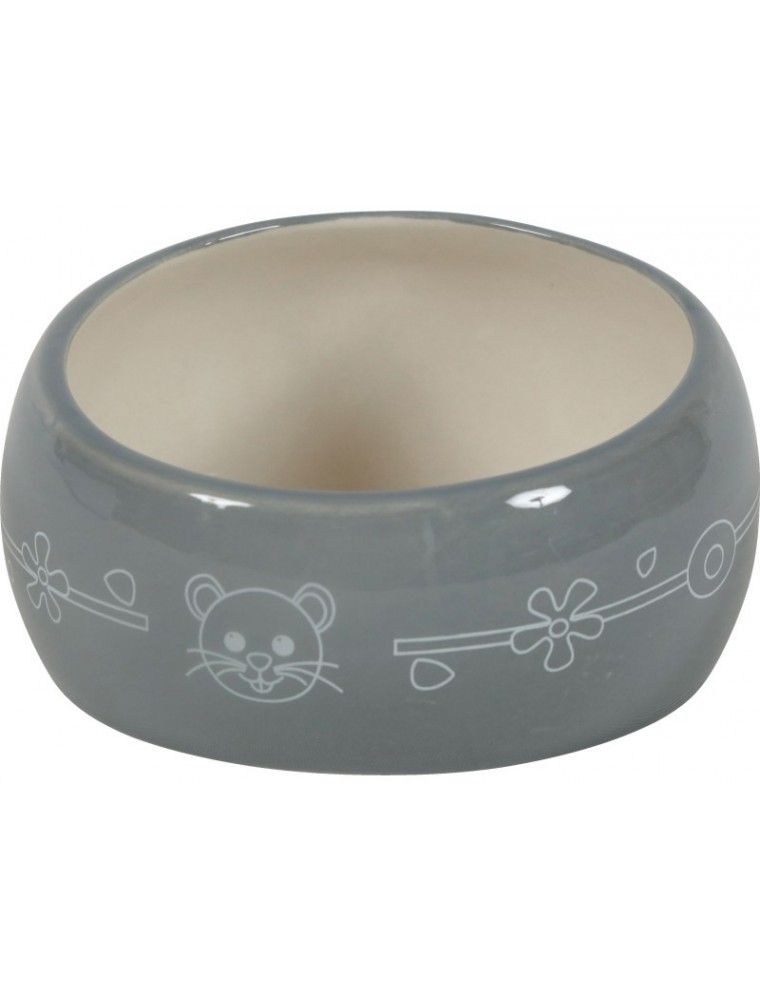 ZOLUX - Anti-Rejection Ceramic Bowl - Gray - 200ml