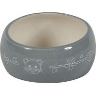 ZOLUX - Anti-Rejection Ceramic Bowl - Gray - 200ml