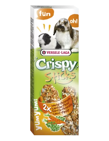 VERSELE LAGA - Crispy Mega Sticks Rabbits - Guinea Pigs, Carrots & Parsley
