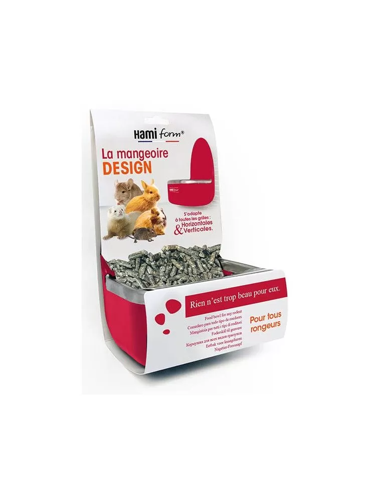 HAMIFORM - "Design" feeder - Red