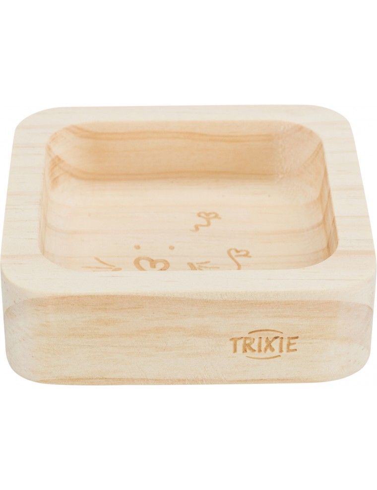 TRIXIE - Cuenco de Madera para Roedores 60ml