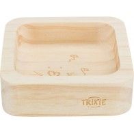 TRIXIE - Cuenco de Madera para Roedores 60ml