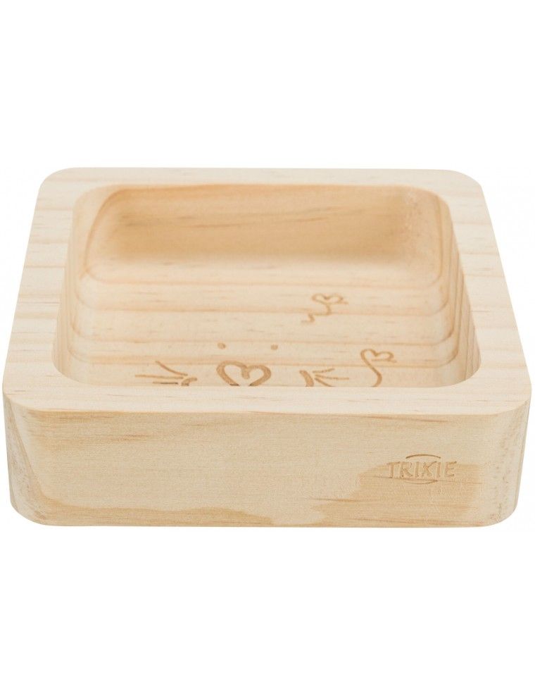 TRIXIE - Ciotola per roditori in legno 180ml