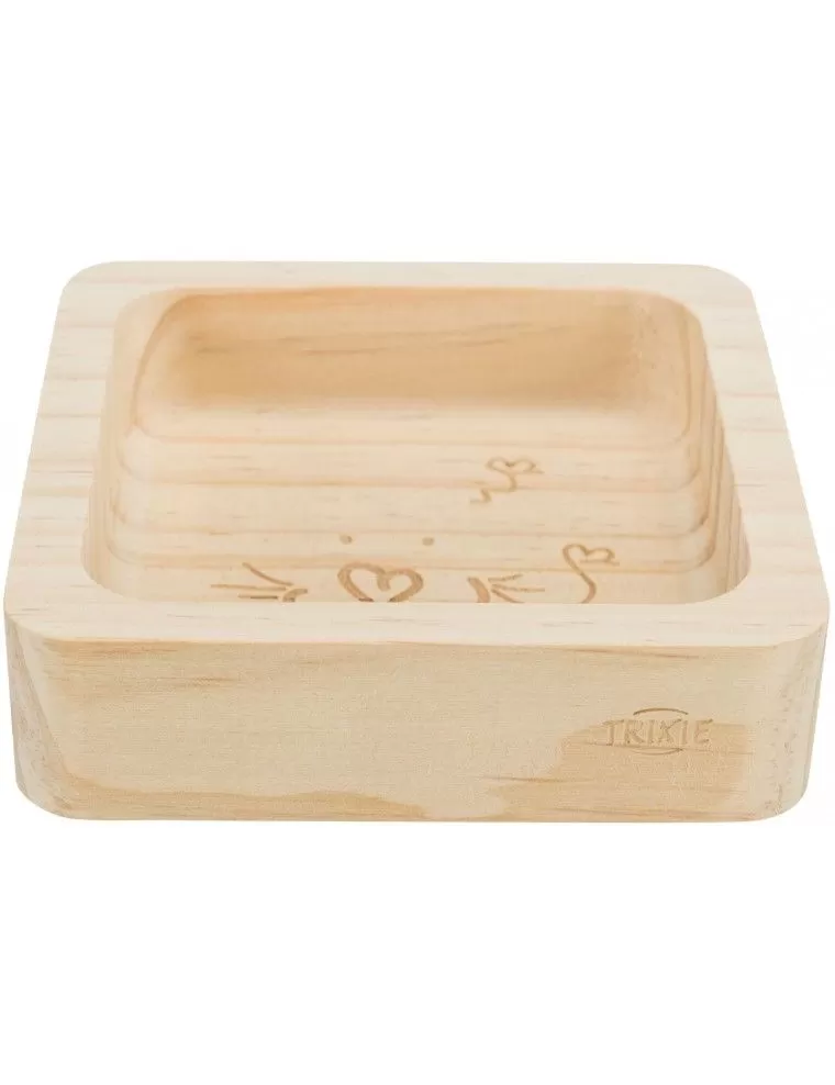 TRIXIE - Ciotola per roditori in legno 180ml