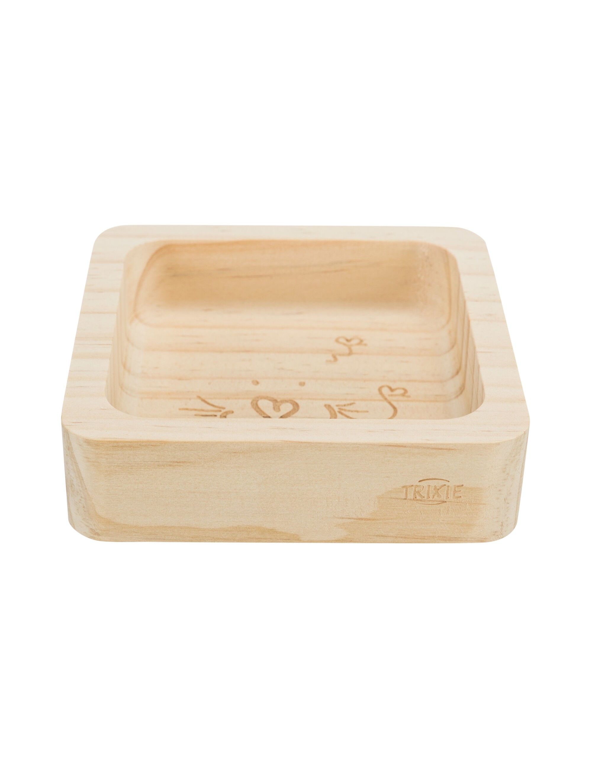 TRIXIE - Cuenco de Madera para Roedores 180ml