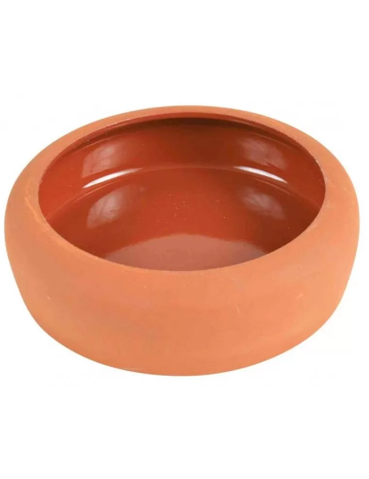 TRIXIE - Terracotta Bowl for Rabbits and Rodents 125ml