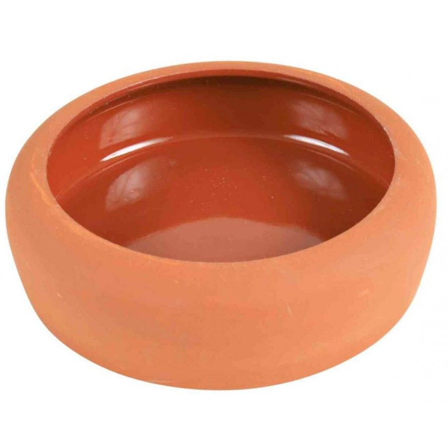 TRIXIE - Terracotta Bowl for Rabbits and Rodents 125ml