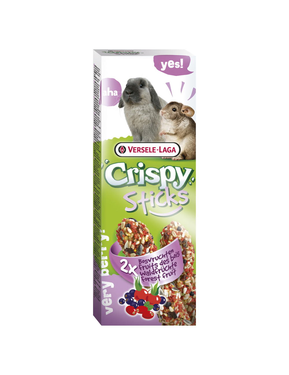 VERSELE LAGA - Crispy Mega Sticks Rabbits - Chinchillas, Wild fruits