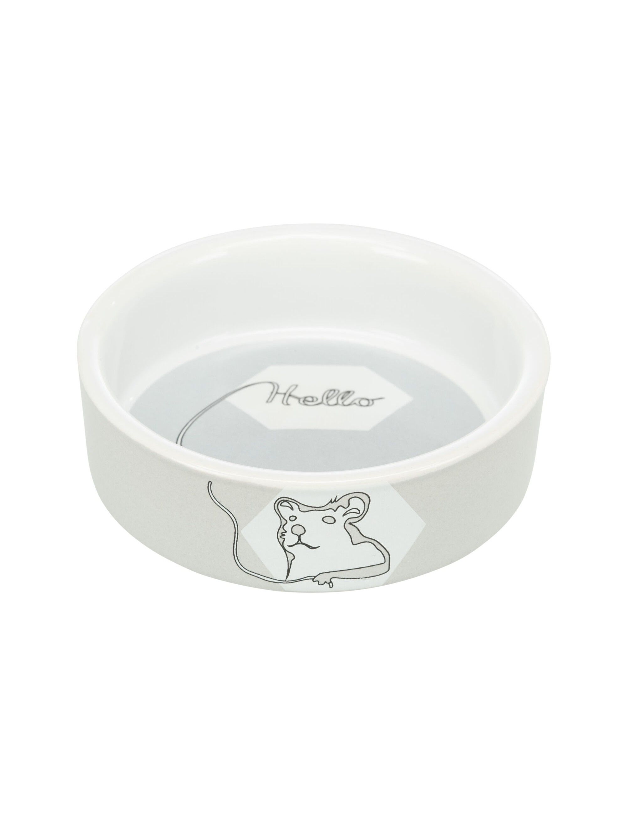 TRIXIE – Keramiknapf für kleine Nagetiere – Weiß