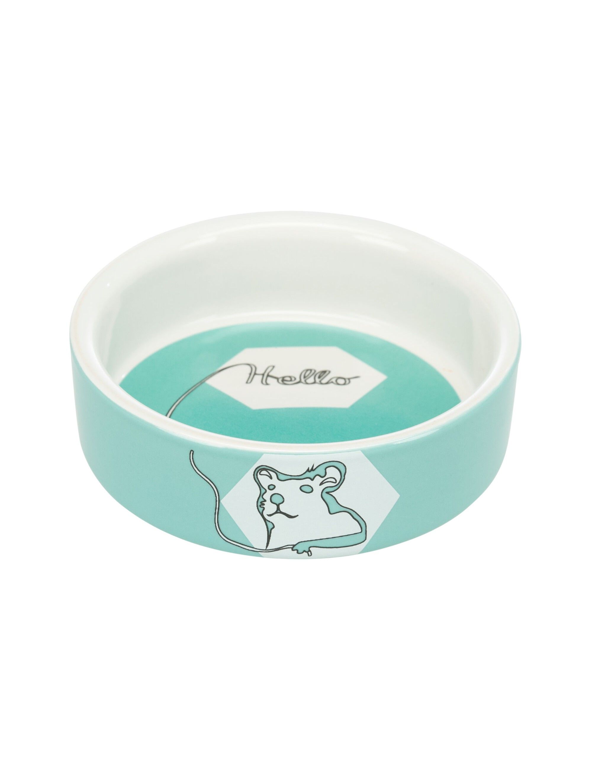 TRIXIE - Cuenco de cerámica para pequeños roedores - Azul