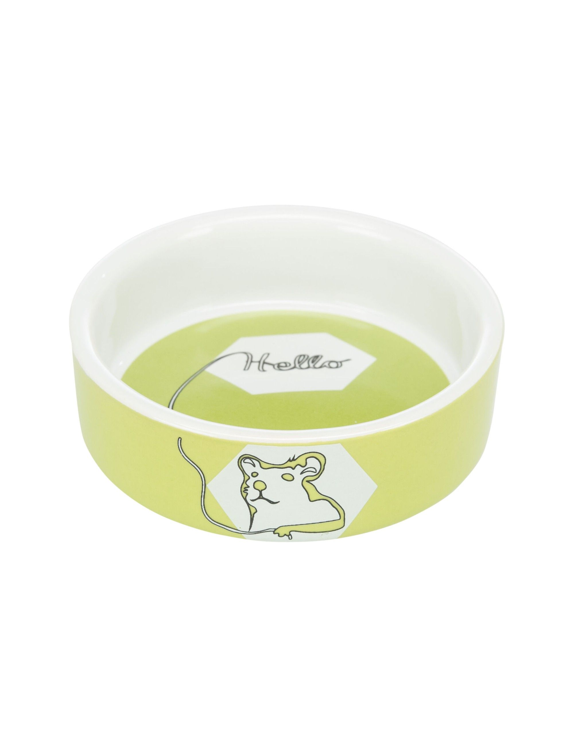 TRIXIE - Cuenco de cerámica para pequeños roedores - Verde