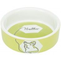 TRIXIE - Cuenco de cerámica para pequeños roedores - Verde TRIXIE - Cuenco de cerámica para pequeños roedores - Verde