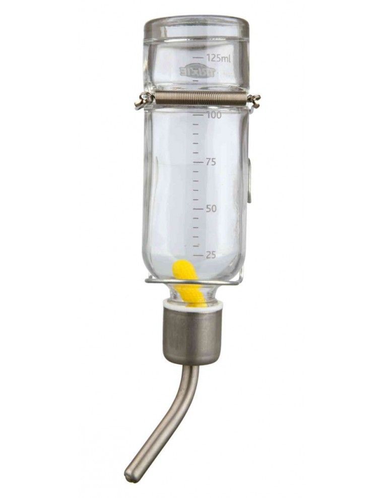 TRIXIE - Glass Feeding Bottle for Rodents 125ml