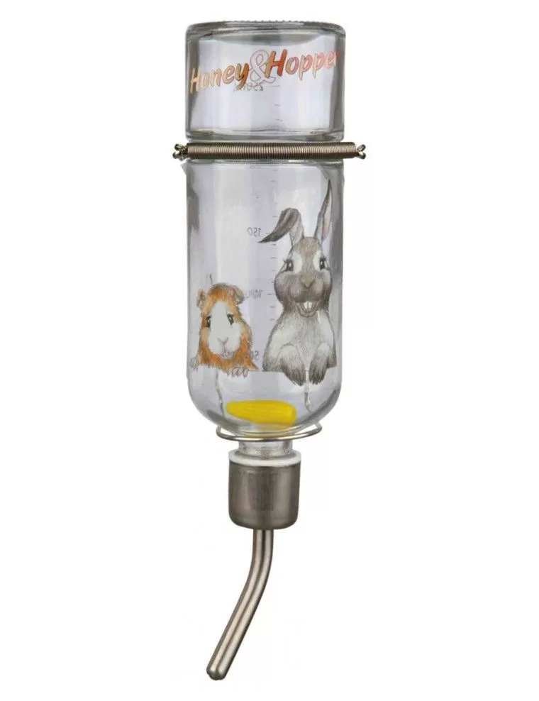 TRIXIE - Biberon in vetro “Honey & Hopper”.