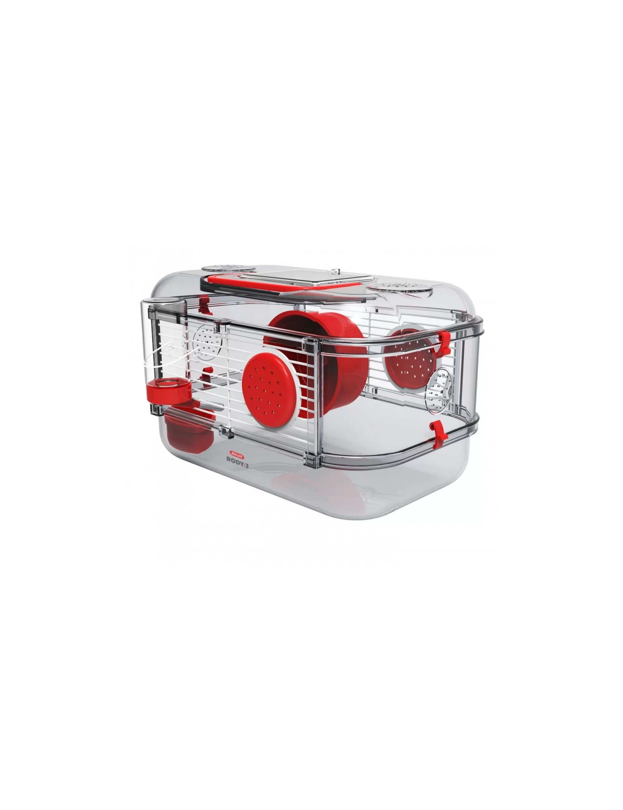 ZOLUX - “Rody 3 mini” cage for small rodents red