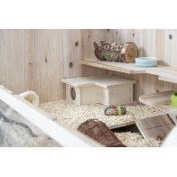 TRIXIE - Casa de 3 habitaciones para roedores