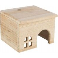 TRIXIE - Casa de madera para conejos y roedores