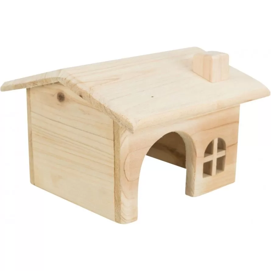 TRIXIE - Maison en bois pour souris et Hamster TRIXIE - Maison en bois pour souris et Hamster