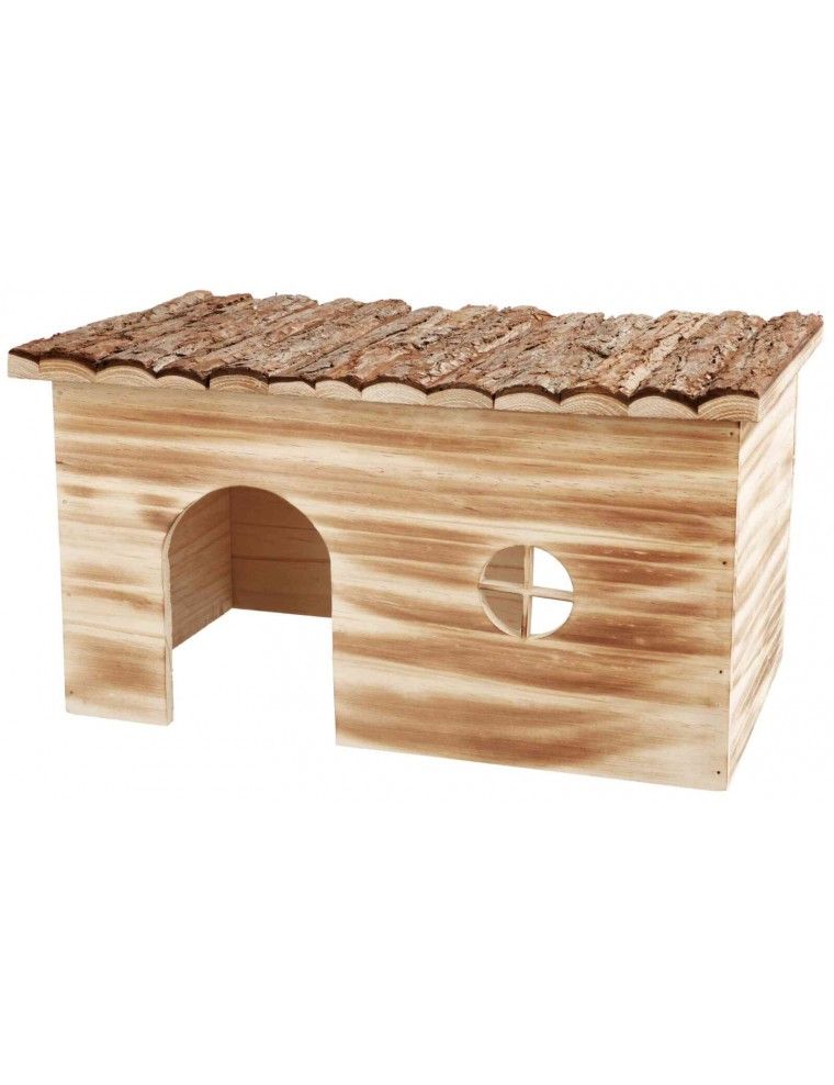 TRIXIE - Casita de madera para Conejo y Cobaya