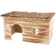 TRIXIE - Casinha de Madeira para Coelho e Porquinho da Índia TRIXIE - Casinha de Madeira para Coelho e Porquinho da Índia