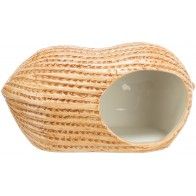 TRIXIE - Casita de cerámica “Peanut” para Hámsters y Ratones