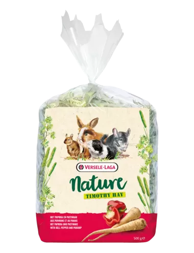 VERSELE LAGA - Nature Original Timothy Hay - Pimiento y chirivía