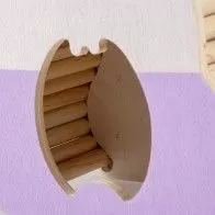 DUVO+ - Casa de madeira “Coelho” para Hamsters e Ratos