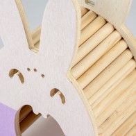 DUVO+ - Casita de madera “Conejo” para Hámsters y Ratones