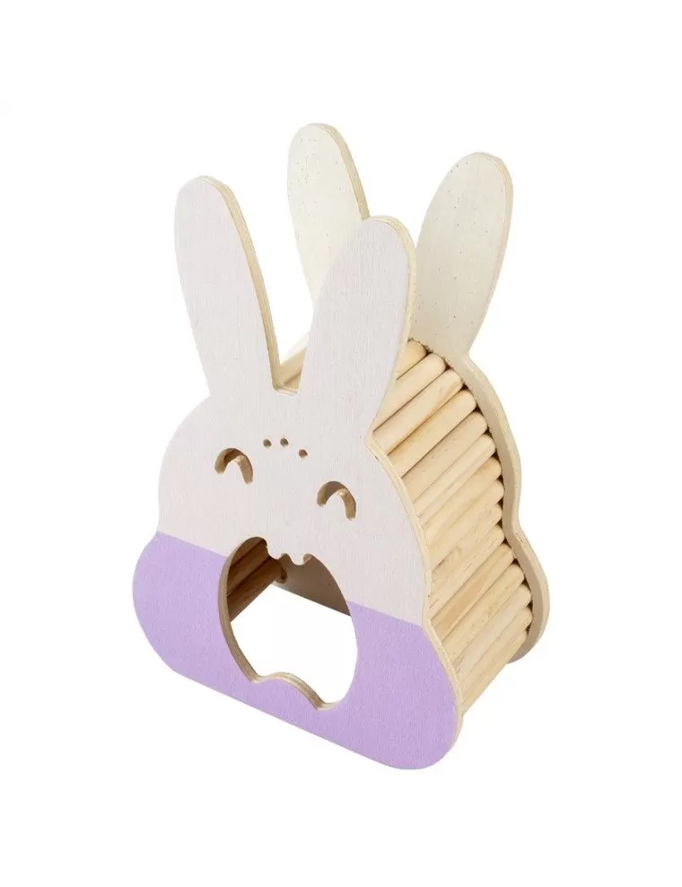 DUVO+ - “Rabbit” wooden house for Hamsters and Mice