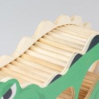 DUVO+ - “Crocodile” wooden house for small rodents