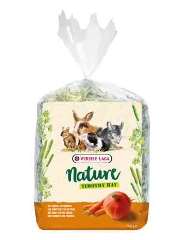 VERSELE LAGA - Nature Original Timothy Hay - Cenoura e Abóbora
