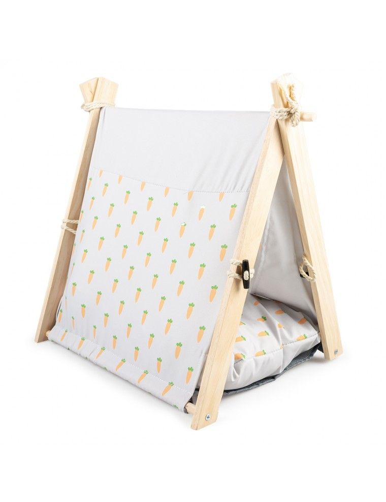 DUVO+ – Gemütliches Tipi für Kaninchen und Nagetiere