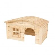 DUVO+ - Small Wooden House for Hamsters and Mice