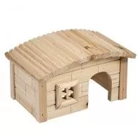 DUVO+ - Casetta in Legno per Criceti e Topi DUVO+ - Casetta in Legno per Criceti e Topi