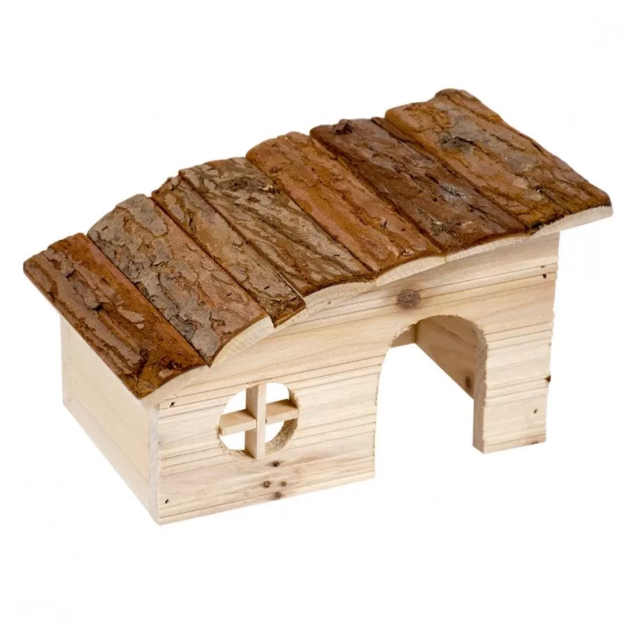 DUVO+ – Kleines Holzhaus für Hamster und Mäuse DUVO+ – Kleines Holzhaus für Hamster und Mäuse